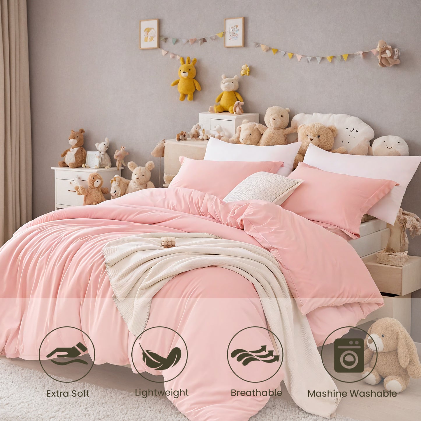 Three-piece Bedding Set