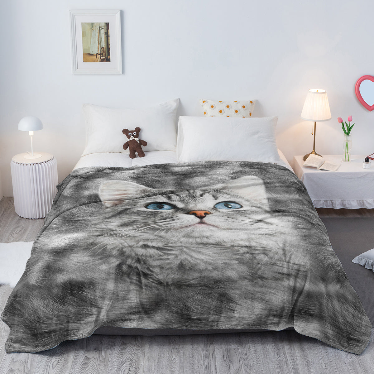 Cat Blankets For Cat Lovers Cute Cat Blanket
