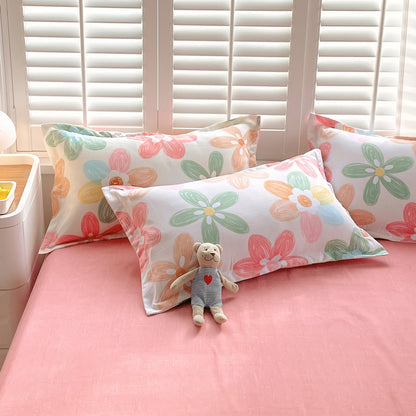 3 Piece Spring Floral Duvet Cover Set