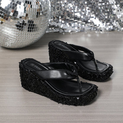 High Heels Wedge Sandals