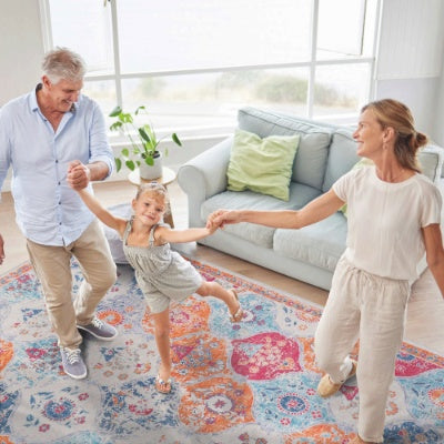 LOOM  LUXE 5x8 Area Rug For Bedroom,