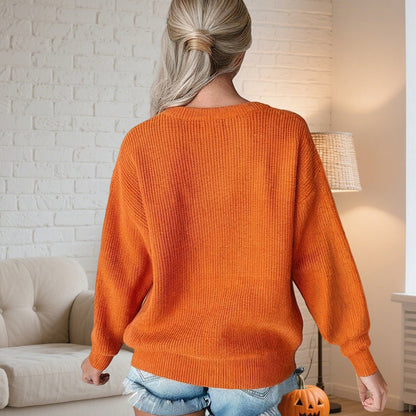 Women's Casual Round Neck Long Sleeve