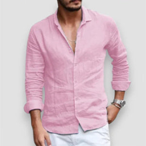 Men's Long Sleeve Shirt Casual Loose